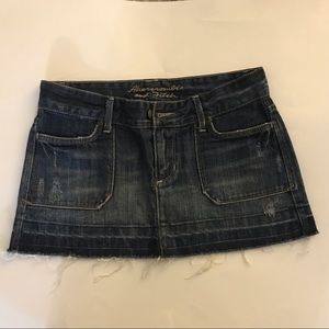 Abercrombie jeans skirt